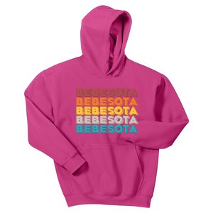 Retro Color Bebesota Kids Hoodie