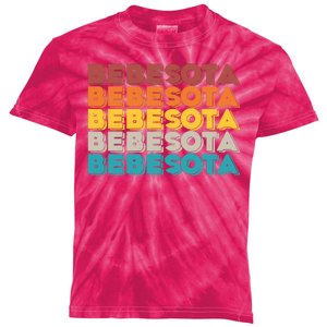 Retro Color Bebesota Kids Tie-Dye T-Shirt