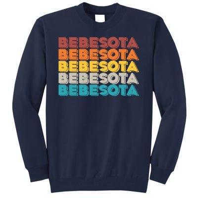 Retro Color Bebesota Tall Sweatshirt