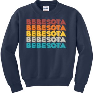 Retro Color Bebesota Kids Sweatshirt