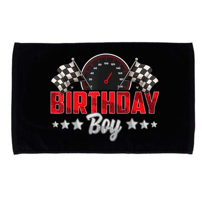 Race Car Birthday Party Racing Family Birthday Boy Pit Crew Microfiber Hand Towel