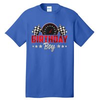 Race Car Birthday Party Racing Family Birthday Boy Pit Crew Tall T-Shirt