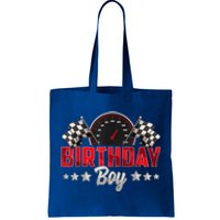 Race Car Birthday Party Racing Family Birthday Boy Pit Crew Tote Bag