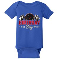 Race Car Birthday Party Racing Family Birthday Boy Pit Crew Baby Bodysuit