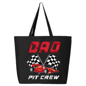 Race Car Birthday Party Racing Family Dad Pit Crew 25L Jumbo Tote