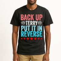 Retro Costume Back It Up Terry 4th Of July Fireworks Funny Tall T-Shirt