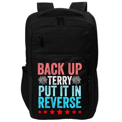 Retro Costume Back It Up Terry 4th Of July Fireworks Funny Impact Tech Backpack