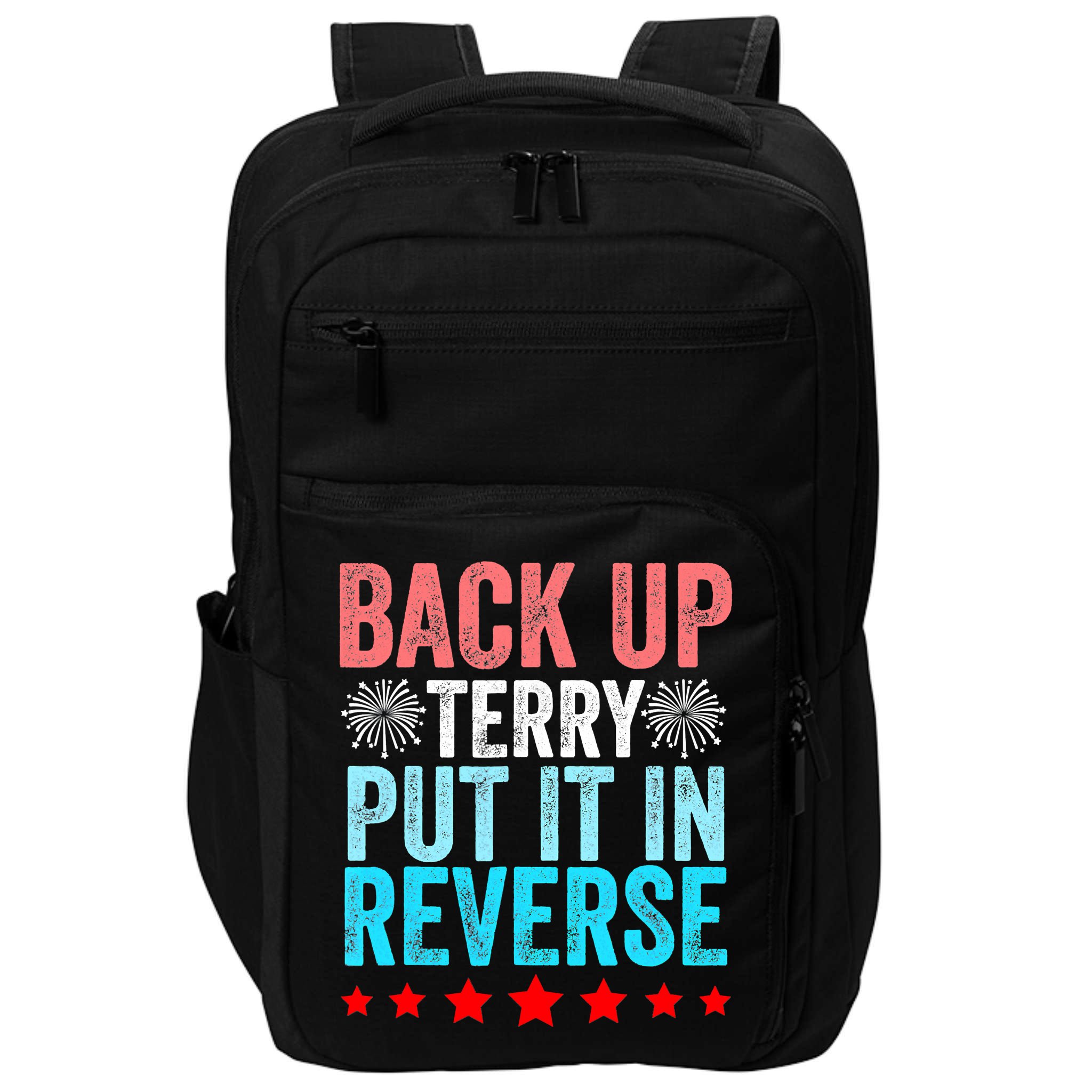 Retro Costume Back It Up Terry 4th Of July Fireworks Funny Impact Tech Backpack
