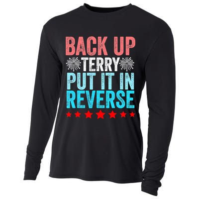 Retro Costume Back It Up Terry 4th Of July Fireworks Funny Cooling Performance Long Sleeve Crew