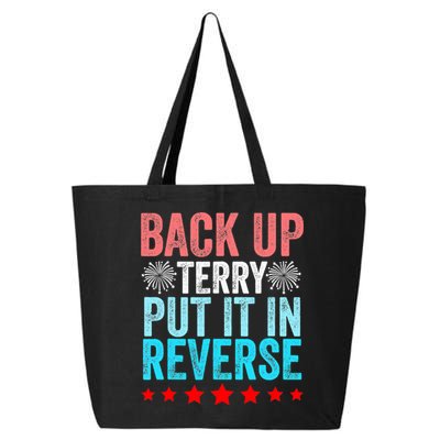 Retro Costume Back It Up Terry 4th Of July Fireworks Funny 25L Jumbo Tote