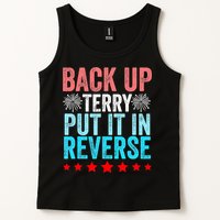 Retro Costume Back It Up Terry 4th Of July Fireworks Funny Tank Top