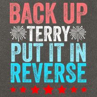 Retro Costume Back It Up Terry 4th Of July Fireworks Funny Cotton Canvas Backpack