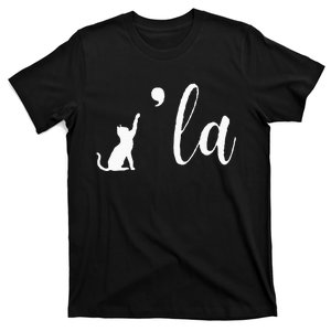 Retro Cat Comma La Kamala Harris For President 2024 Election T-Shirt