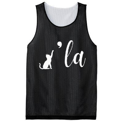 Retro Cat Comma La Kamala Harris For President 2024 Election Mesh Reversible Basketball Jersey Tank