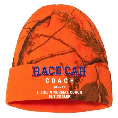 Race Car Coach Definition Funny Auto Racing Humor Sports Car Gift Kati Licensed 12" Camo Beanie