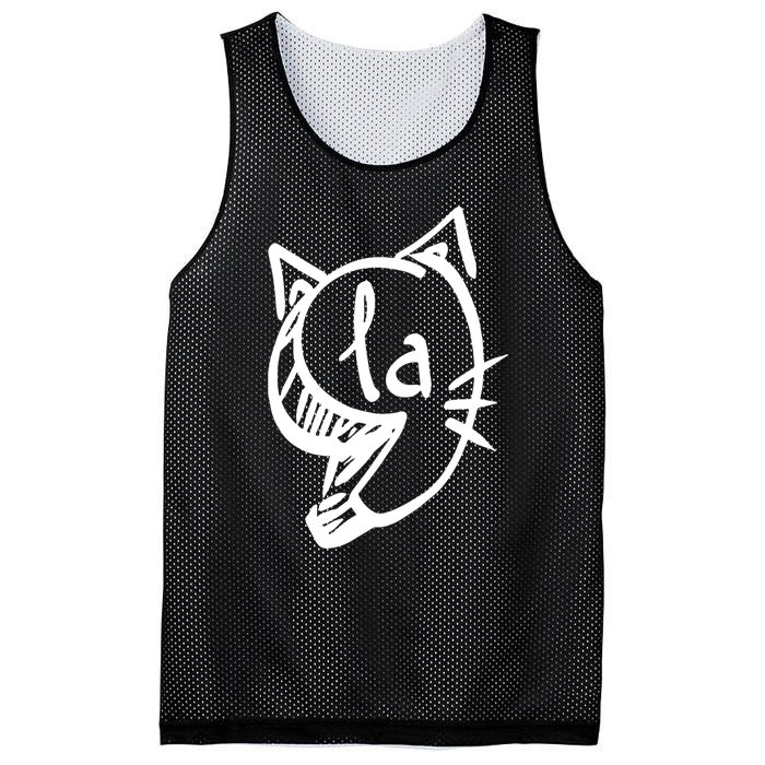 Retro Cat Comma La Kamala Harris For President 2024 Election Mesh Reversible Basketball Jersey Tank