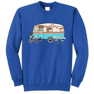 Rv Camper Camping Crew Road Trip Gift Sweatshirt