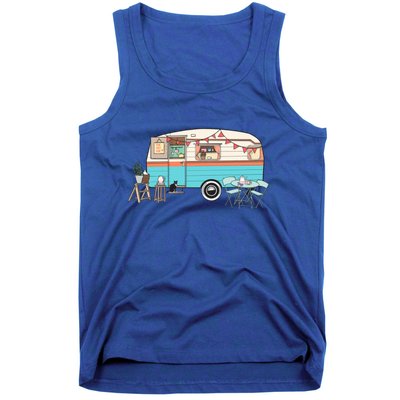 Rv Camper Camping Crew Road Trip Gift Tank Top