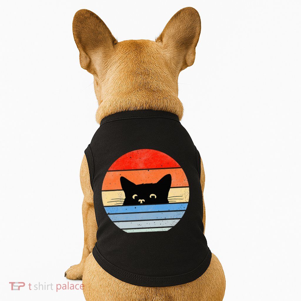 Retro Cat Cat Lover Cat Owner Cute Cat Doggie Tank