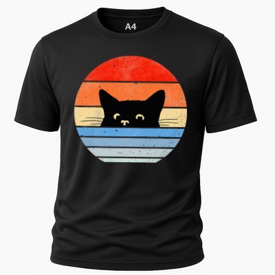 Retro Cat Cat Lover Cat Owner Cute Cat Performance Shirt