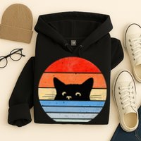 Retro Cat Cat Lover Cat Owner Cute Cat Hoodie