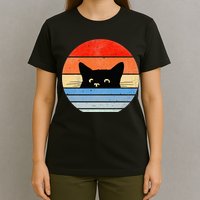 Retro Cat Cat Lover Cat Owner Cute Cat T-Shirt