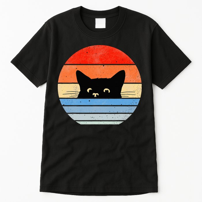 Retro Cat Cat Lover Cat Owner Cute Cat Tall T-Shirt