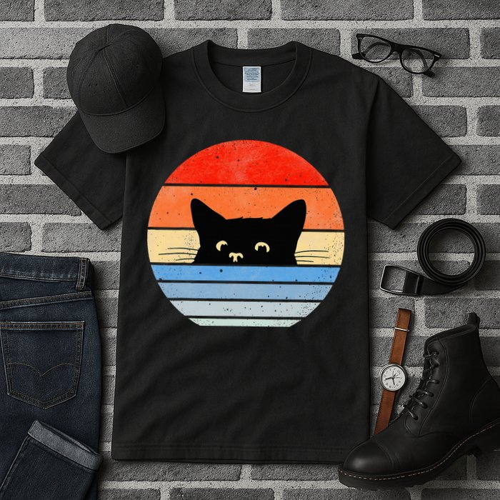 Retro Cat Cat Lover Cat Owner Cute Cat Tall T-Shirt