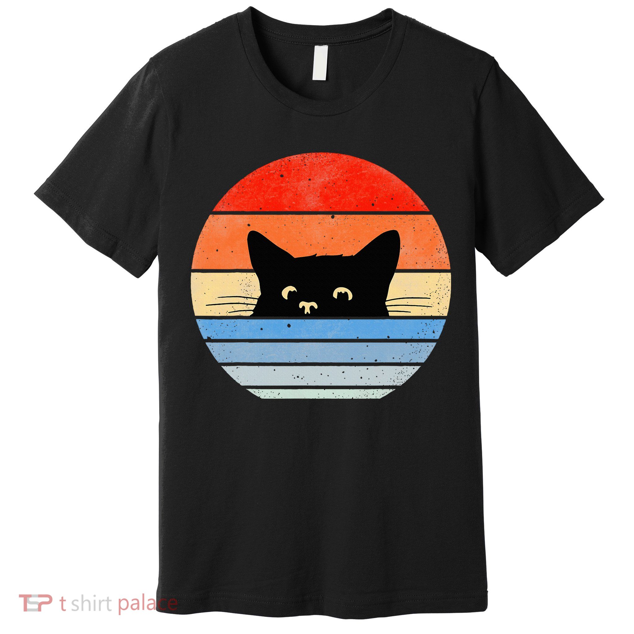 Retro Cat Cat Lover Cat Owner Cute Cat Premium T-Shirt