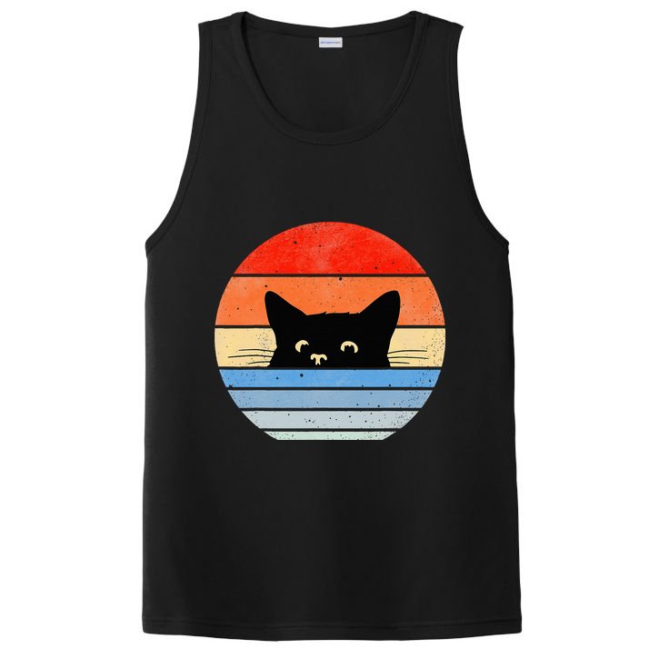Retro Cat Cat Lover Cat Owner Cute Cat PosiCharge Competitor Tank