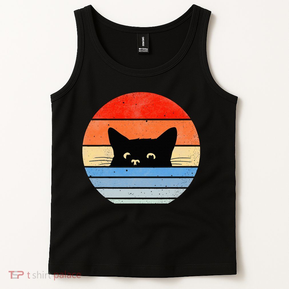 Retro Cat Cat Lover Cat Owner Cute Cat Tank Top