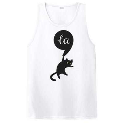 Retro Cat Comma La Kamala Harris For President 2024 Election PosiCharge Competitor Tank