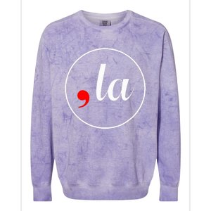 Retro Cat Comma La 47th Comma La 2024 Colorblast Crewneck Sweatshirt