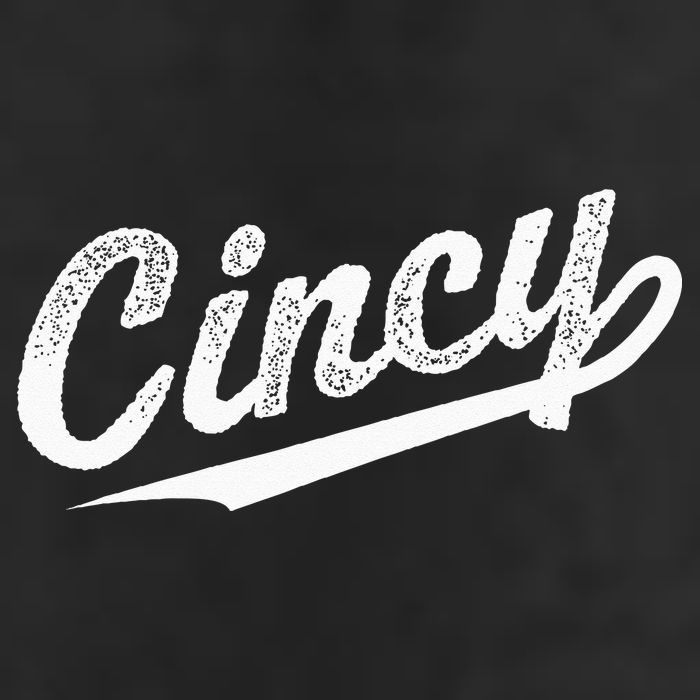Retro Cincy Cincinnati Ohio Vintage Cursive Script Throwback Tumbler