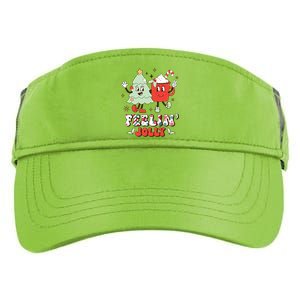 Retro Christmas Coffee Christmas Tree Retro Holiday Funny Gift Adult Drive Performance Visor