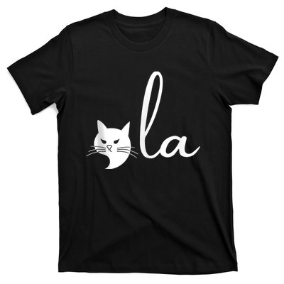 Retro Cat Comma La Kamala Harris For President 2024 Election T-Shirt