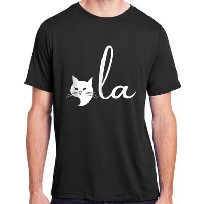 Retro Cat Comma La Kamala Harris For President 2024 Election Adult ChromaSoft Performance T-Shirt