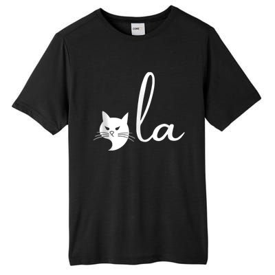 Retro Cat Comma La Kamala Harris For President 2024 Election Tall Fusion ChromaSoft Performance T-Shirt