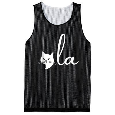 Retro Cat Comma La Kamala Harris For President 2024 Election Mesh Reversible Basketball Jersey Tank