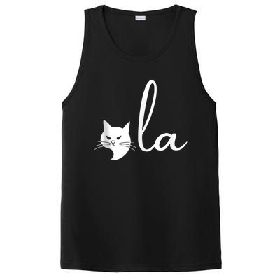 Retro Cat Comma La Kamala Harris For President 2024 Election PosiCharge Competitor Tank