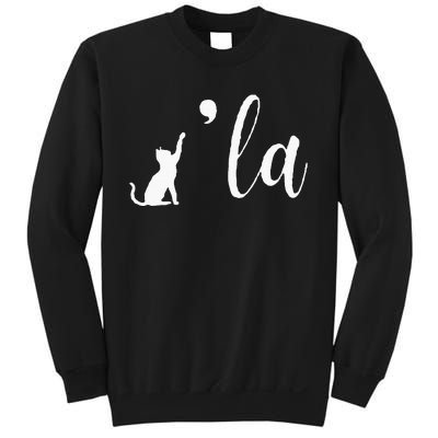 Retro Cat Comma La Comma La Funny 2024 Sweatshirt