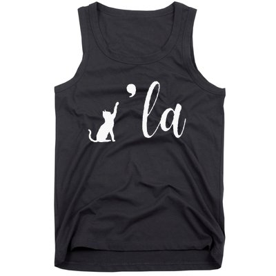 Retro Cat Comma La Comma La Funny 2024 Tank Top