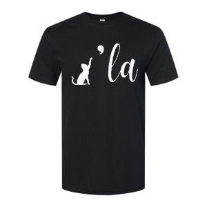 Retro Cat Comma La Comma La Funny 2024 Softstyle CVC T-Shirt