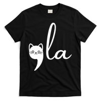 Retro Cat Comma La Kamala Harris For President 2024 Election T-Shirt