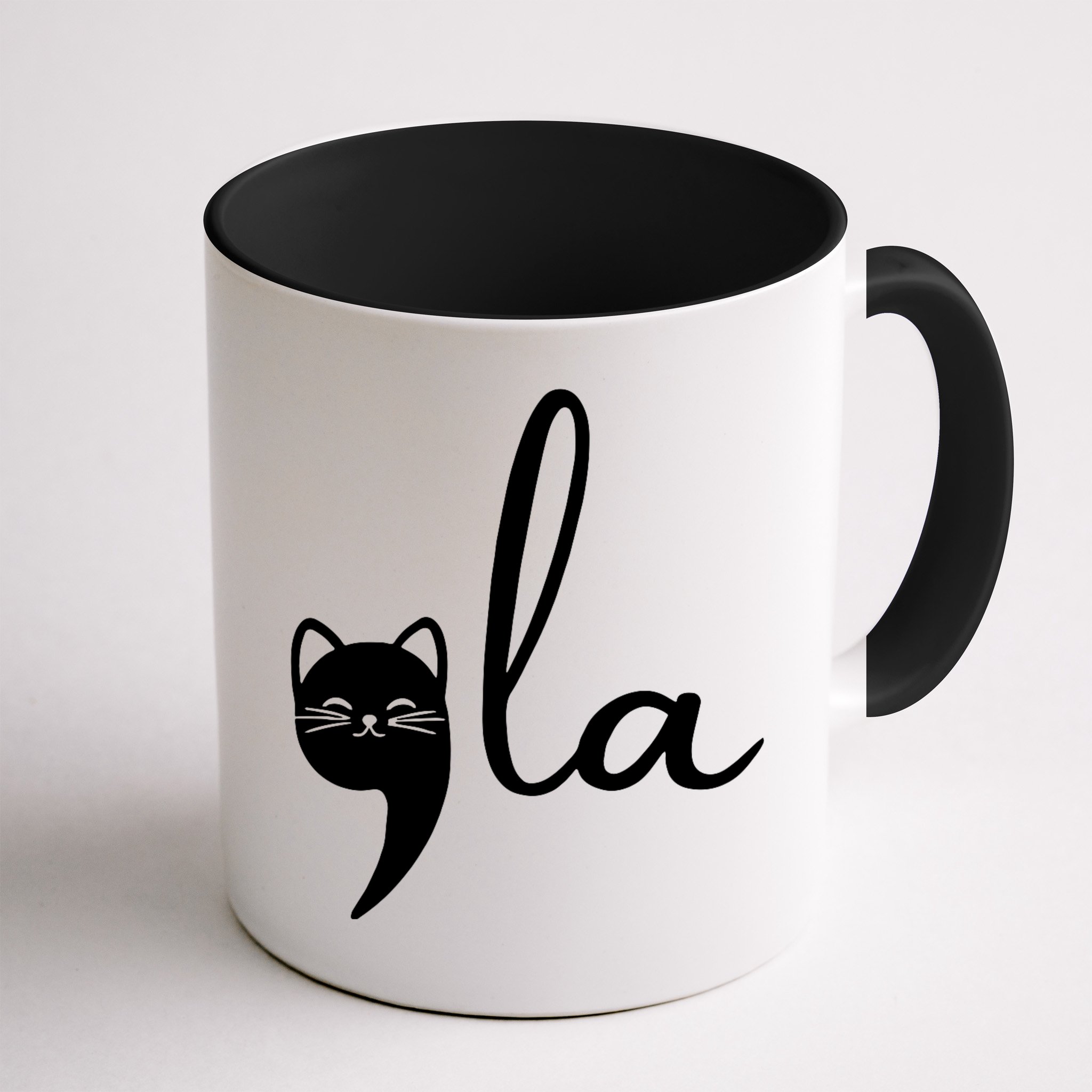 Retro Cat Comma La Kamala Harris For President 2024 Election Mug