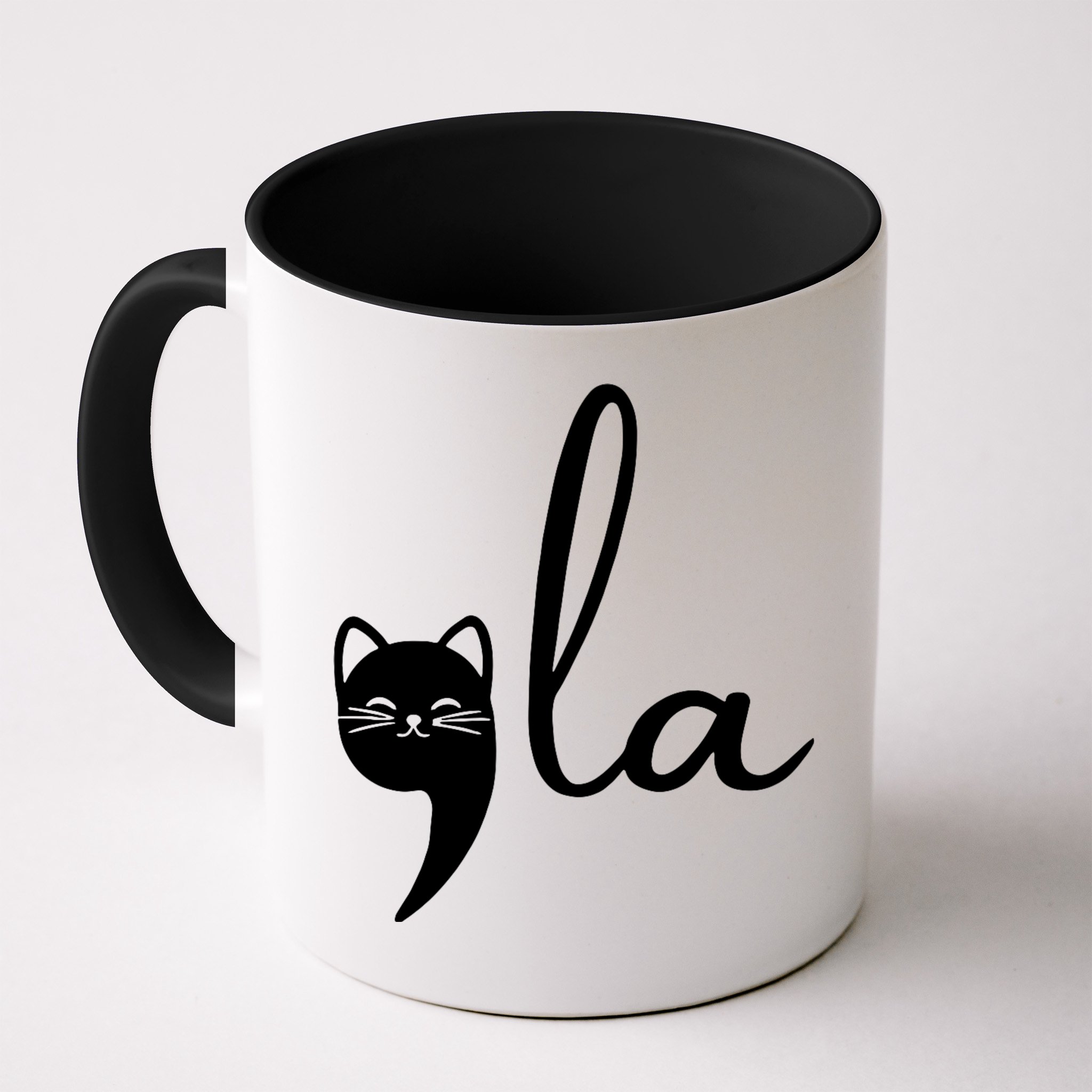 Retro Cat Comma La Kamala Harris For President 2024 Election Mug