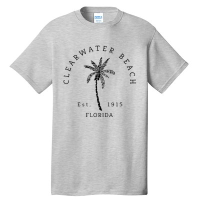 Retro Cool Clearwater Beach Original Florida Beaches Tall T-Shirt