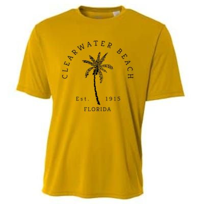 Retro Cool Clearwater Beach Original Florida Beaches Cooling Performance Crew T-Shirt