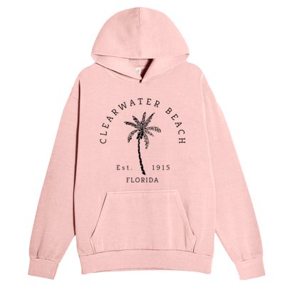 Retro Cool Clearwater Beach Original Florida Beaches Urban Pullover Hoodie