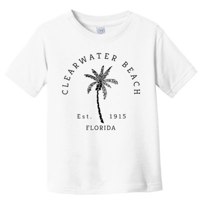 Retro Cool Clearwater Beach Original Florida Beaches Toddler T-Shirt